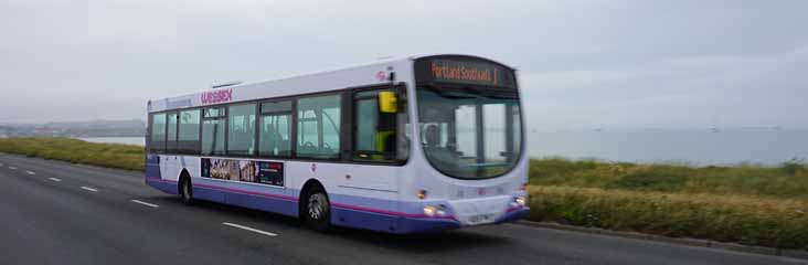 First Hampshire & Dorset Volvo B7RLE Wright